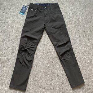 KUHL Revolvr Pant 30x34 Full Fit Quick Dry Lightweight Durable Gun Metal NWT